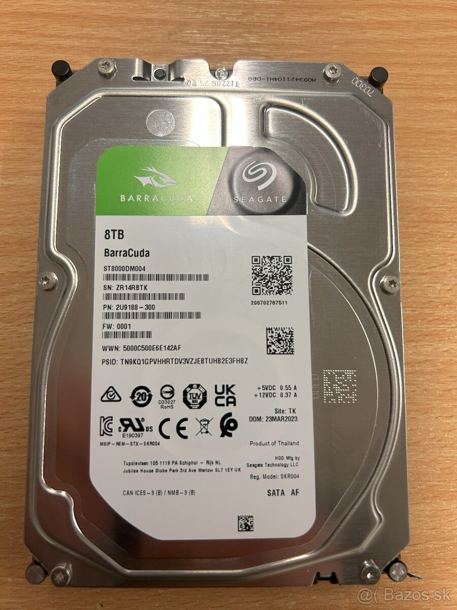 disk Seagate Barracuda 8TB