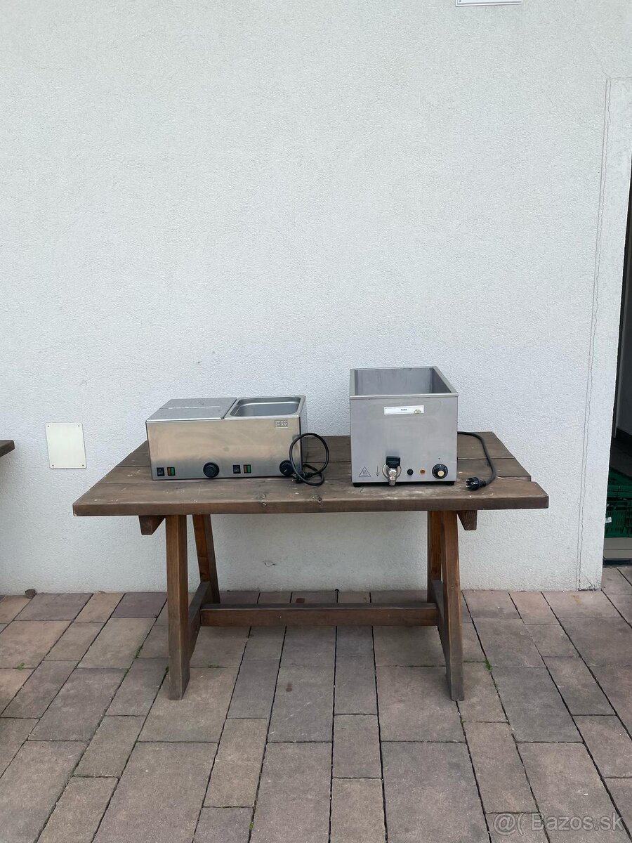2ks spolu - Elektrické výdajné ohrievače jedál – bain marie