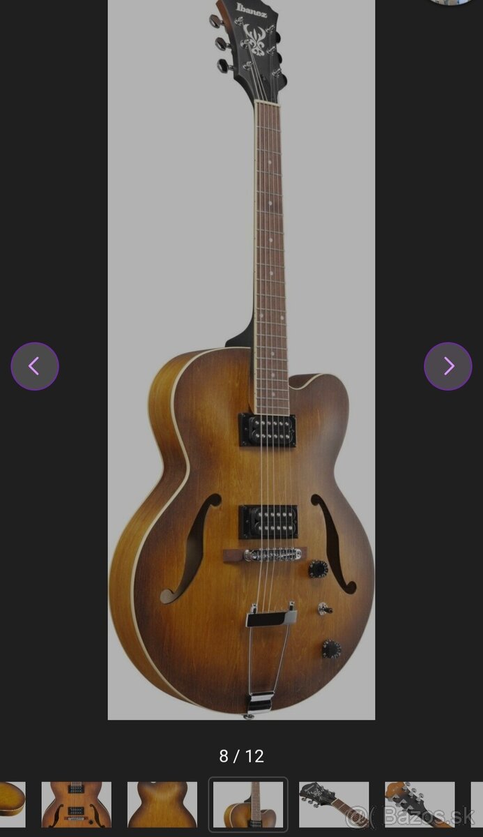 Ibanez AF55-TF Tobacco Flat