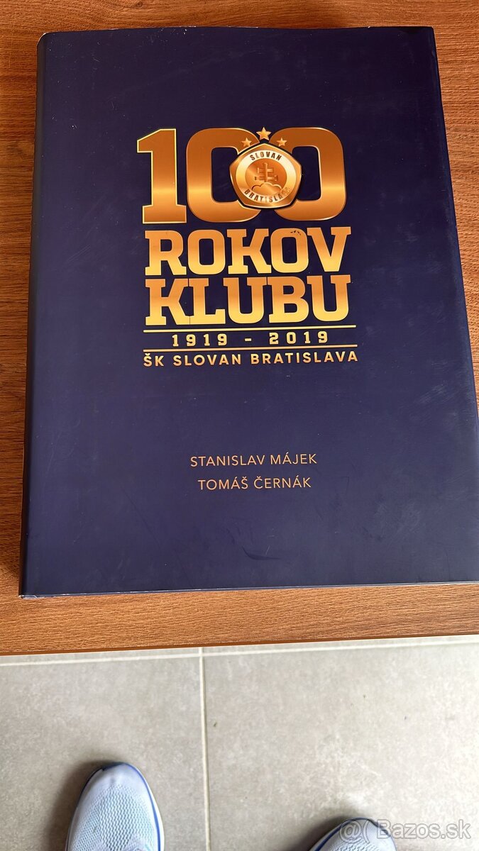 Kniha 100 rokov klubu SK Slovan