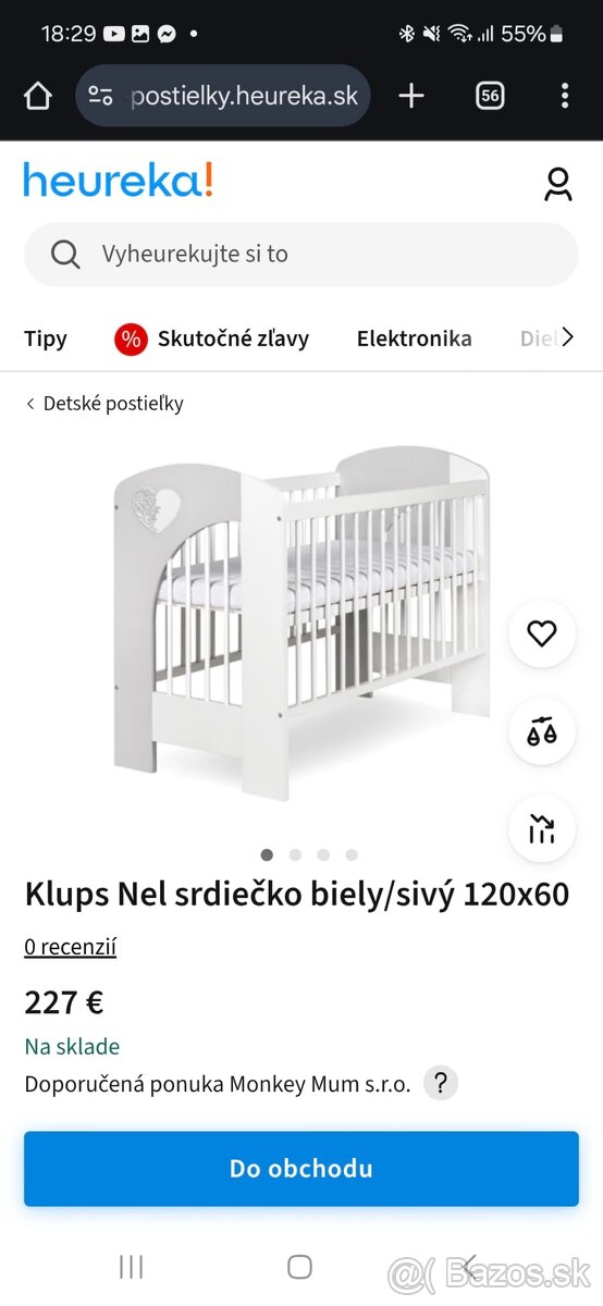 Komplet detska postielka