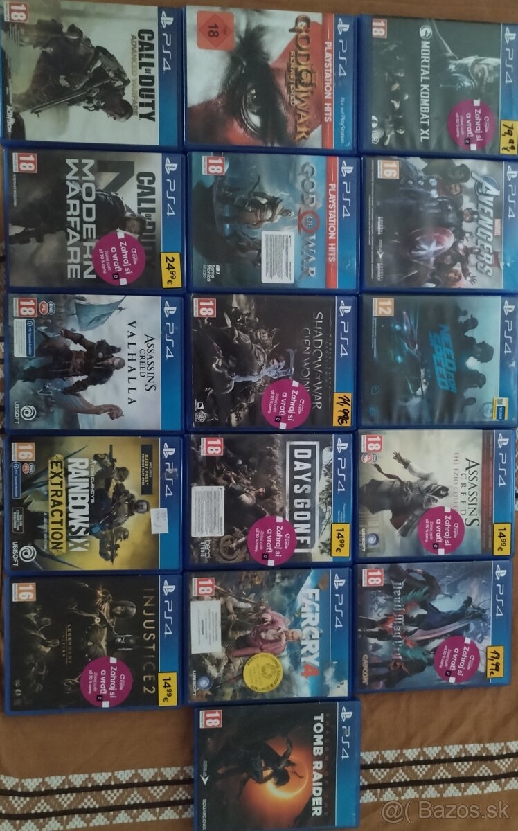 Hry na PS4