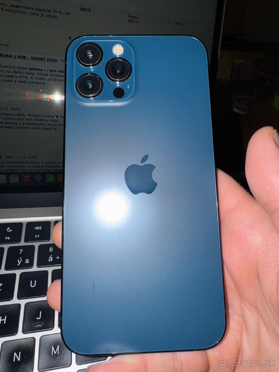 iPhone 12 PRO MAX 256 GB pacific blue