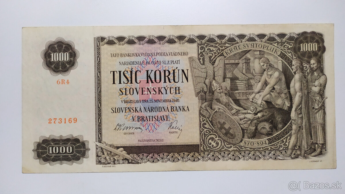 Slovenský štát 1000 Ks