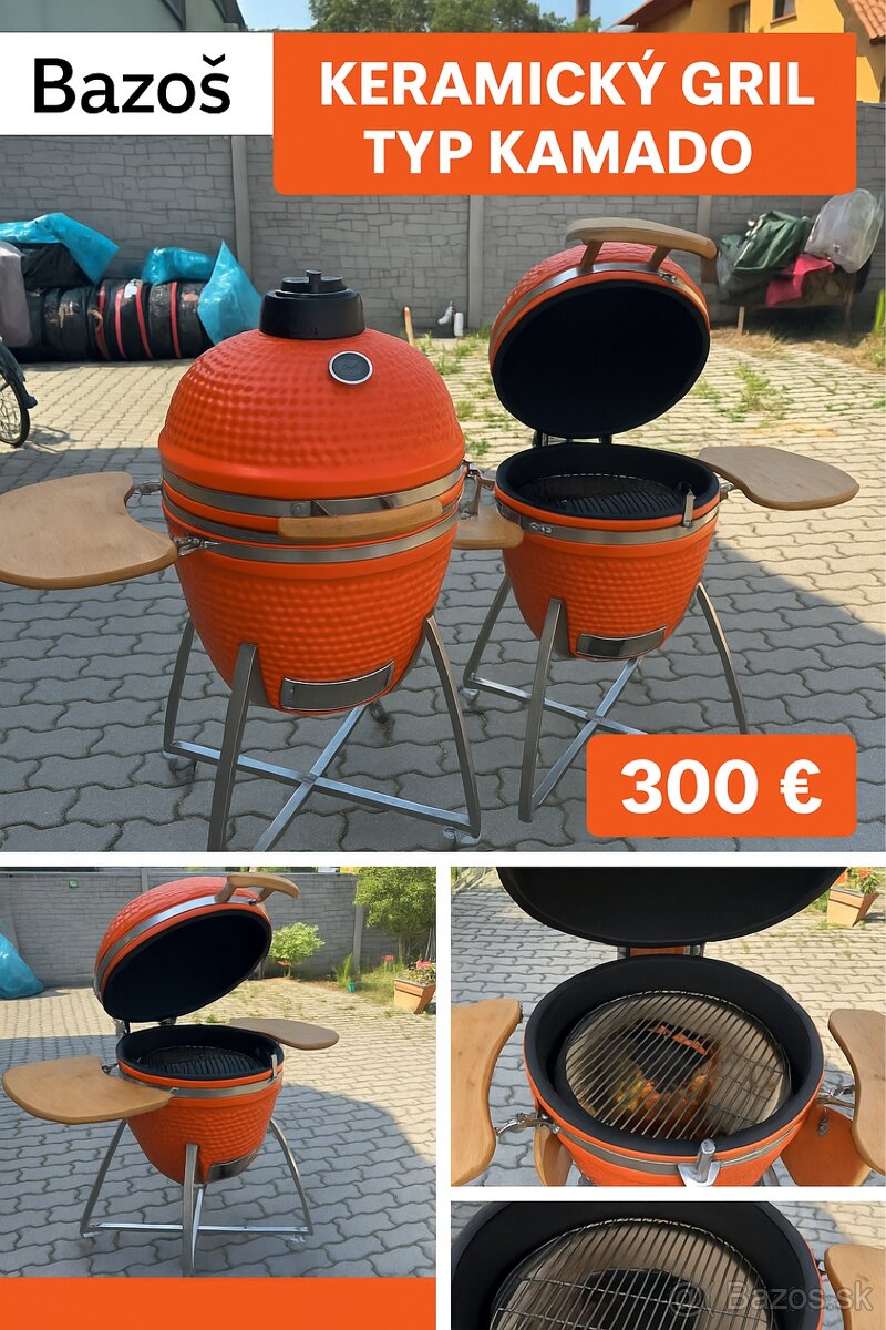Keramický gril typu Kamado – výkonný BBQ majster 🔥