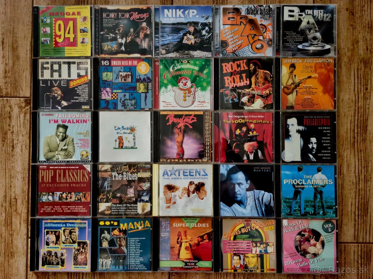 Predám 250 CD albumov