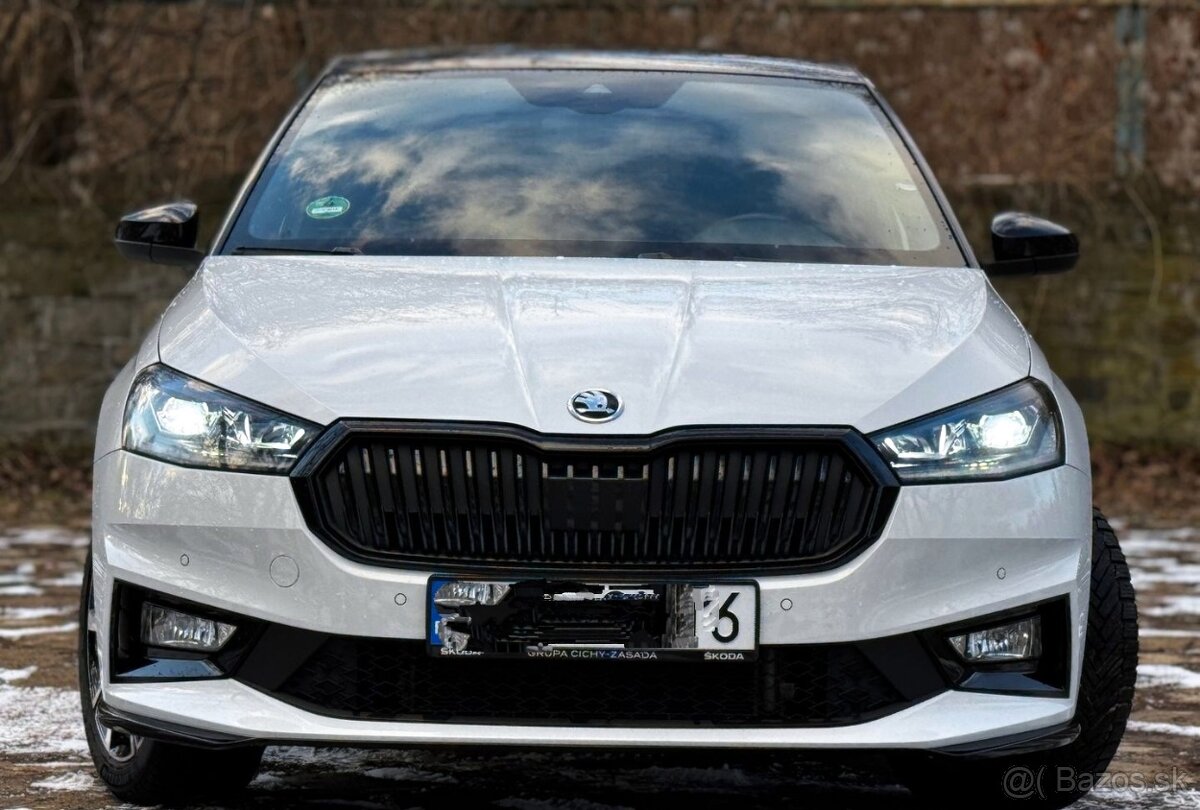 Maska chladica maska nárazníku Škoda Fabia 4 RS monte carlo
