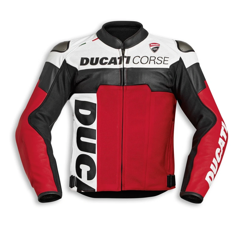 Moto Kožená Bunda Ducati Corse 3Color