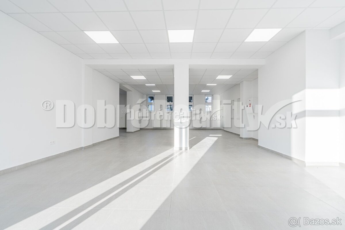 PRENÁJOM: Obchodný (administratívny) priestor 24/7, 173 m2,