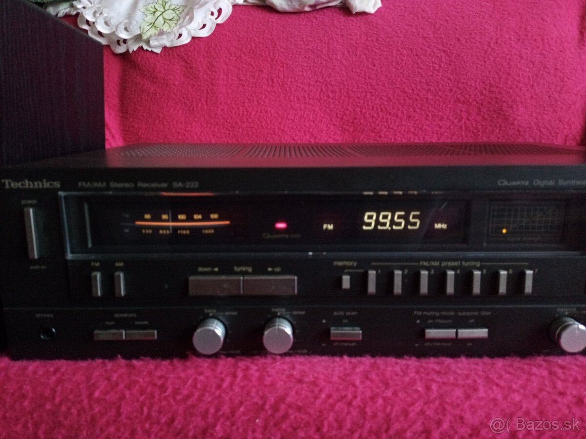 Technics Receiver SA 222 plus REPROBOXY