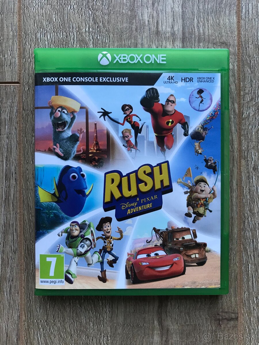 Rush A Disney Pixar Adventure na Xbox ONE a Xbox SX