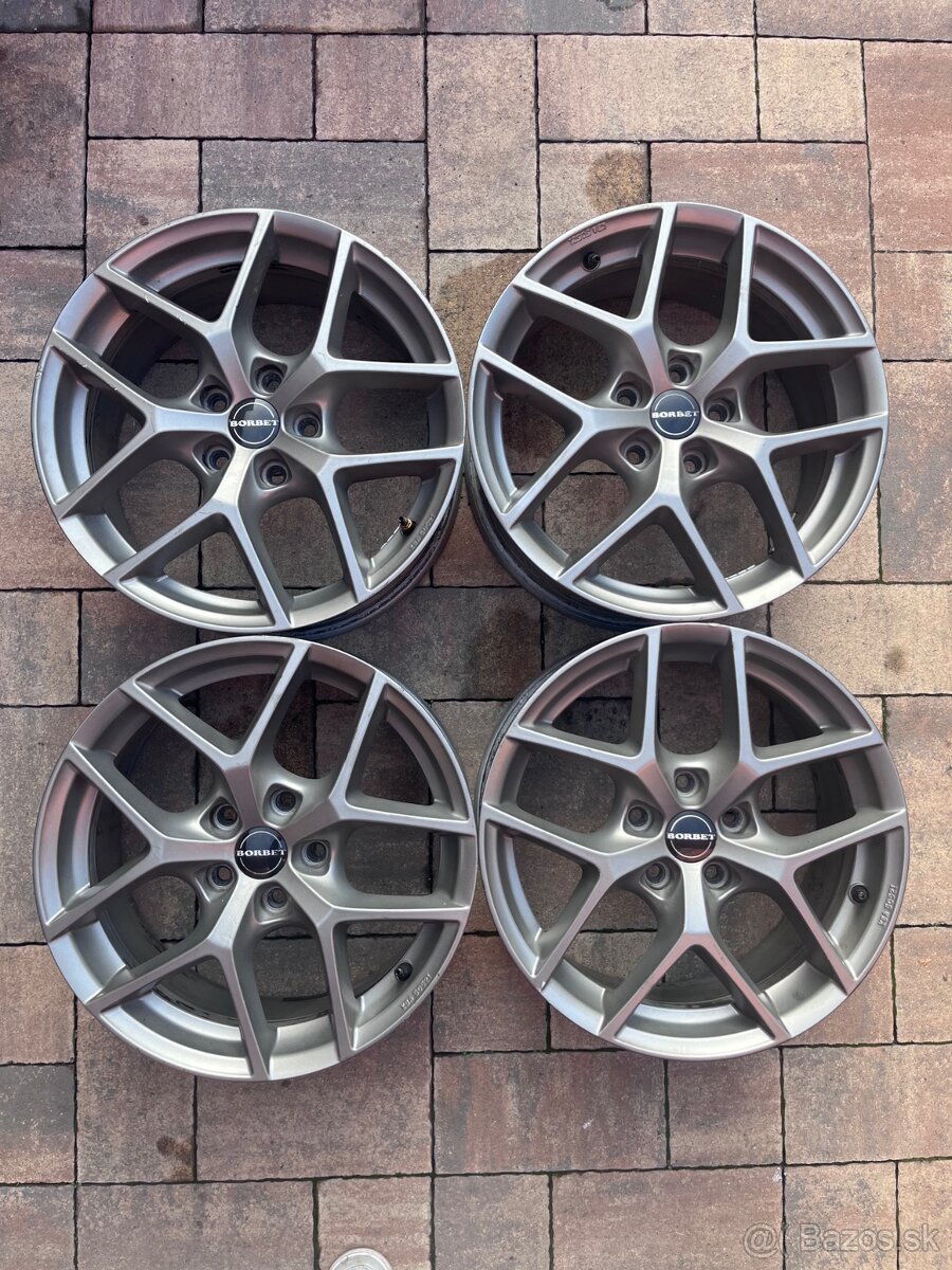 Hliníkové disky Borbet Škoda/VW/Seat - R17, 5x112