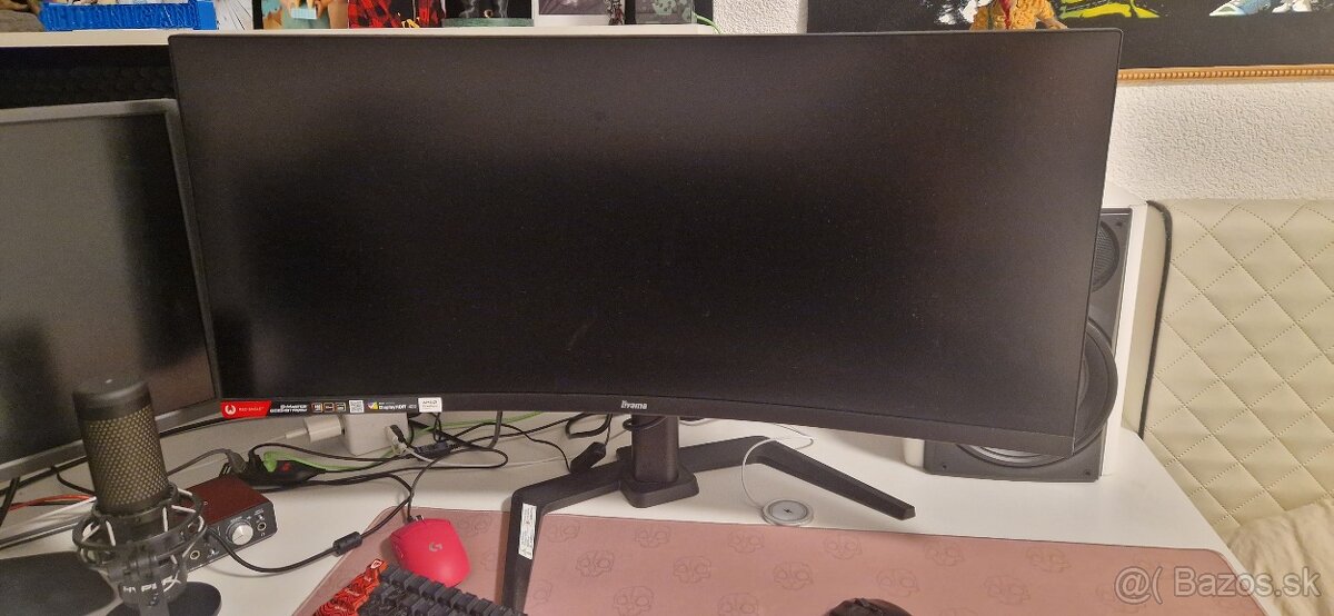 Monitor 34" iiyama G-Master GCB3481WQSU-B1 v záruke