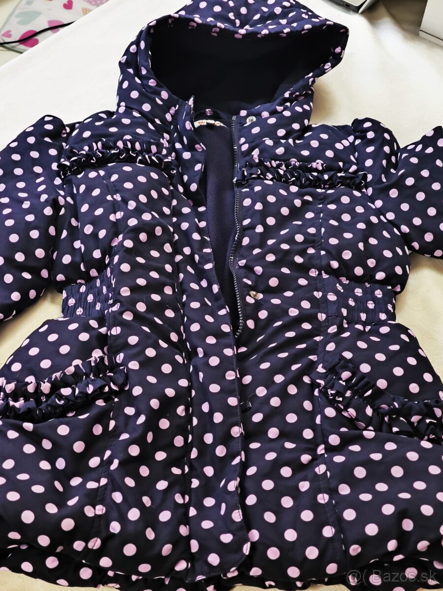 Teplá dievčenská bunda