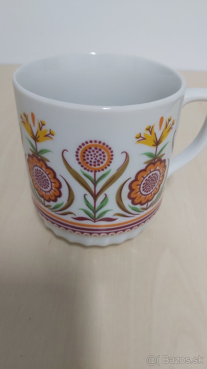 Retro šálka 1ks made in Czechoslovakia
