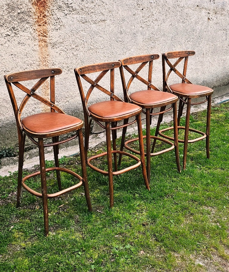 barové stoličky Ton 4ks