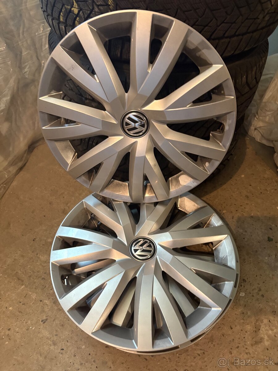R16 Orig. Volkswagen Puklice 4ks