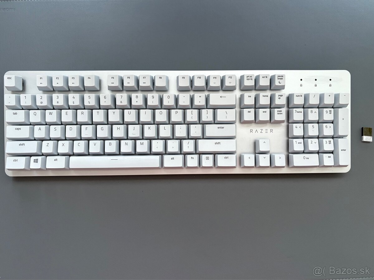 Mechanická klávesnica Razer Pro Type US biela