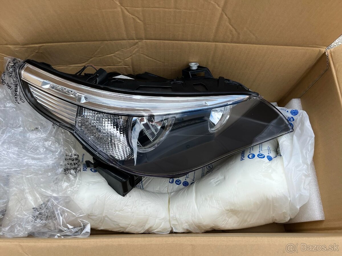 Predné svetlomety na Bmw E60