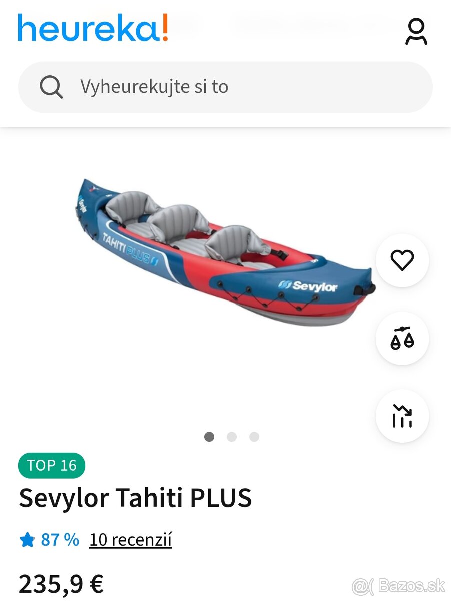 Nafukovací čln Sevylor Tahiti plus