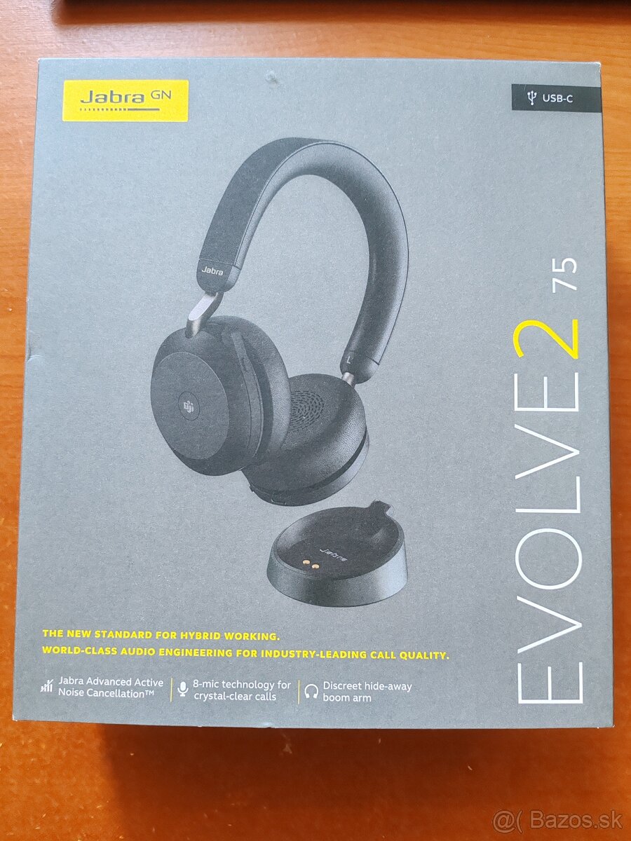 Bezdrôtové slúchadlá Jabra EVOLVE 2 75