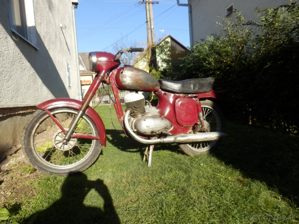 Jawa 250 Sport typ 590 bez tp špz