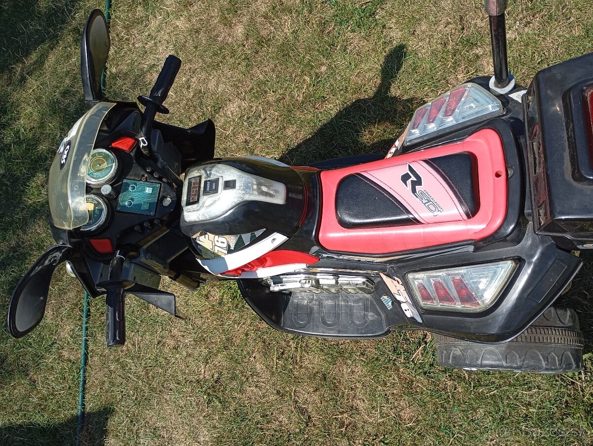 Elektrická motorka (na baterku)