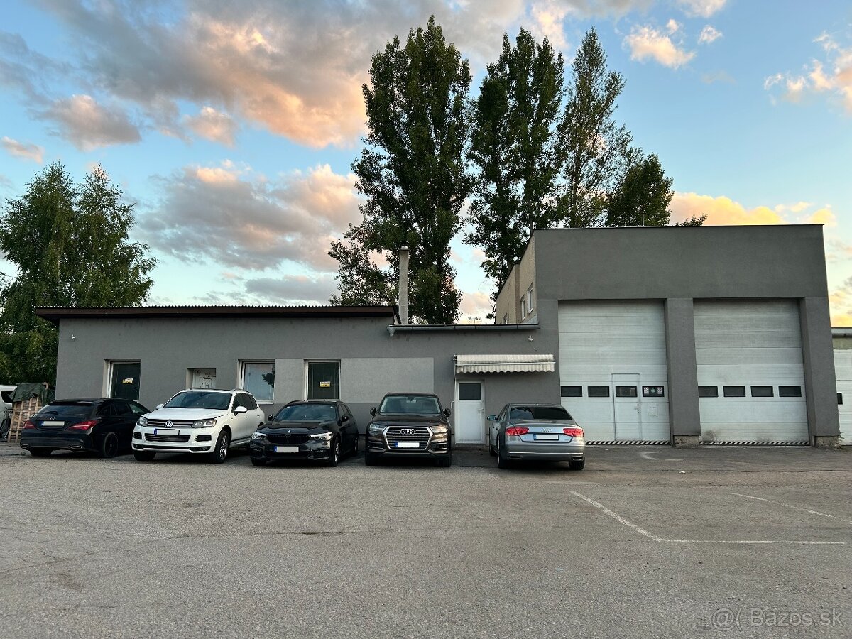 Na prenájom servisné/kancelárske/skladové priestory 160m²