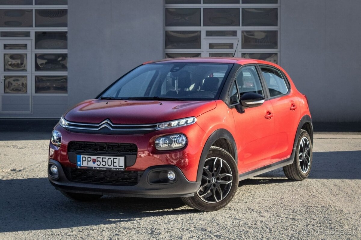 Citroën C3 PureTech 61kW / AJ NA SPLÁTKY / PROTIÚČET