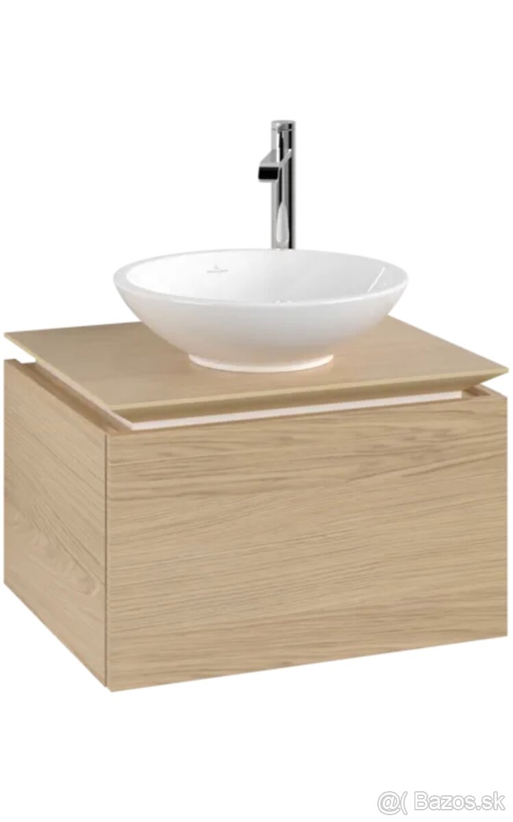 Villeroy & Boch Legato - Skrinka pod umývadlo, Dub severský