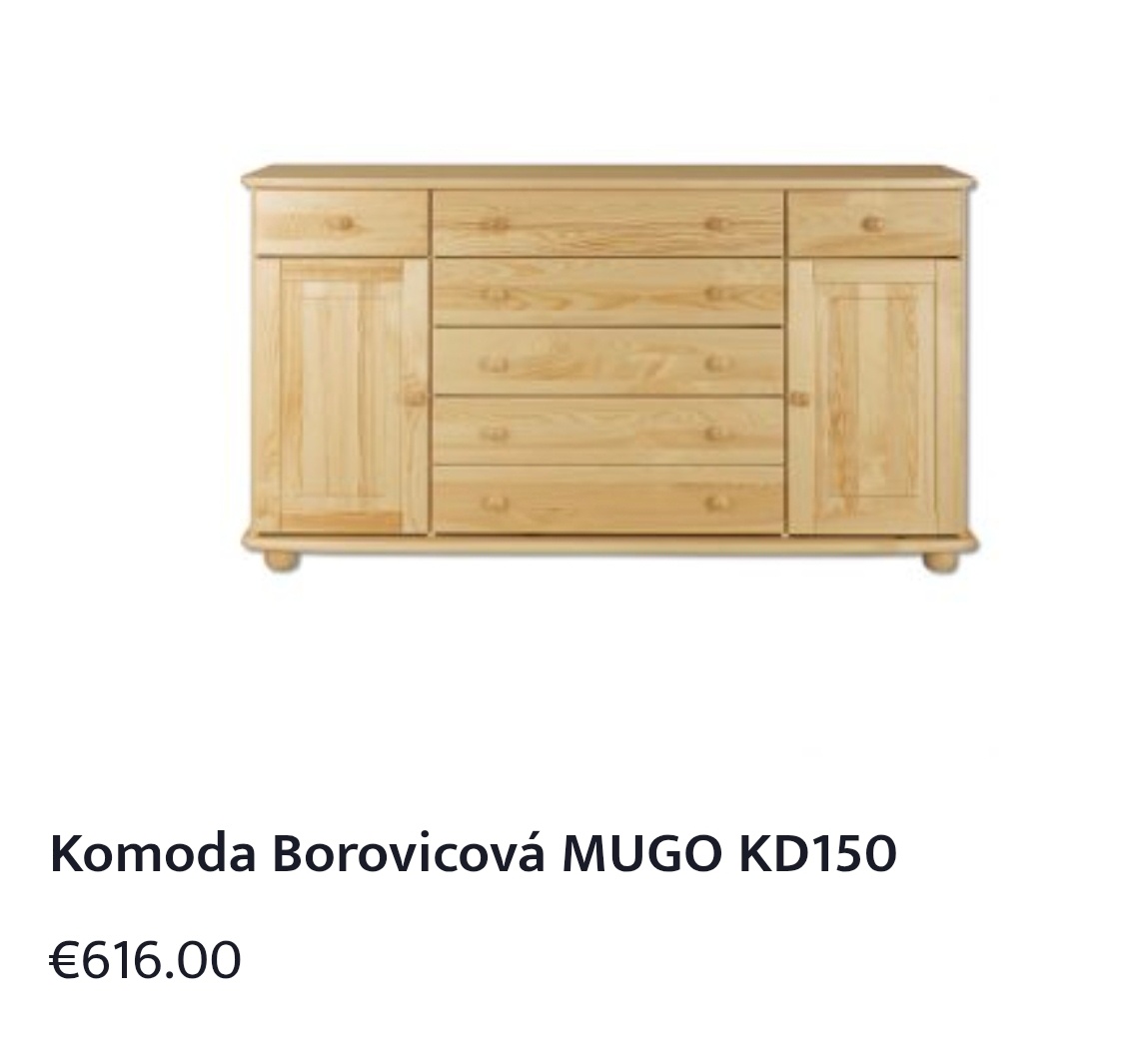 Komoda - borovica