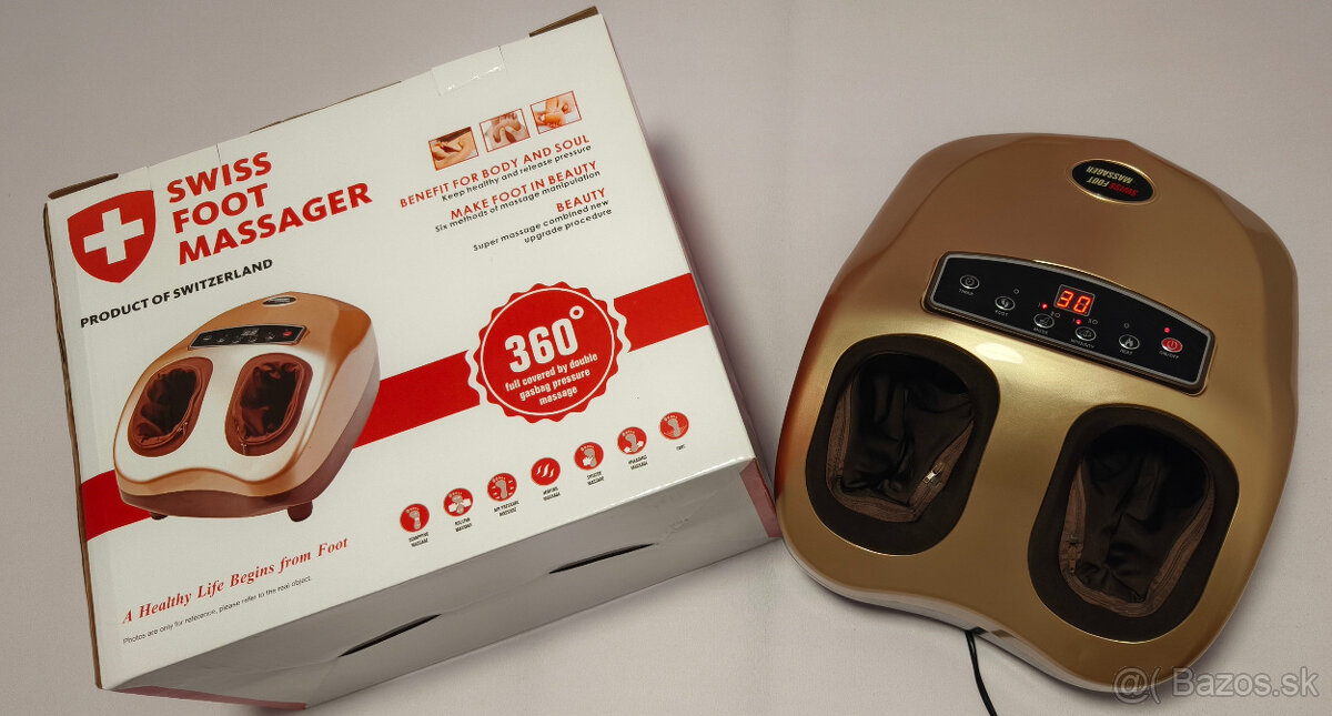 MASÁŽNY PRÍSTROJ SWISS FOOT MASSAGER