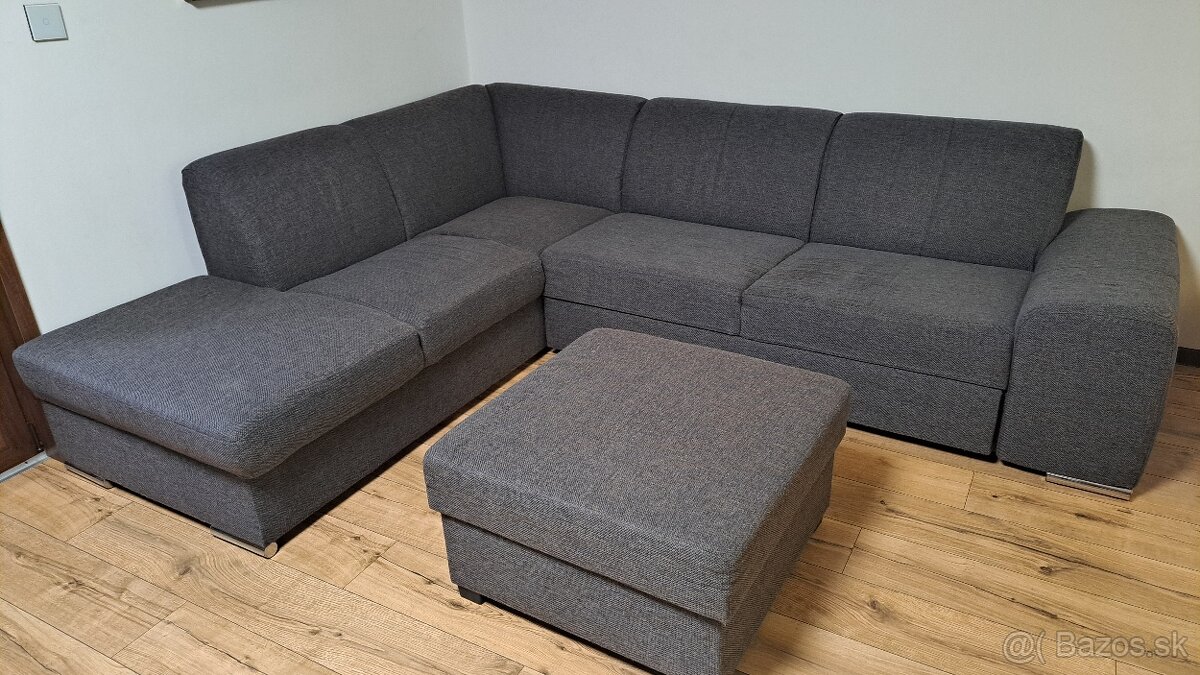 Predám rohovú sedaciu súpravu - rozkladaciu