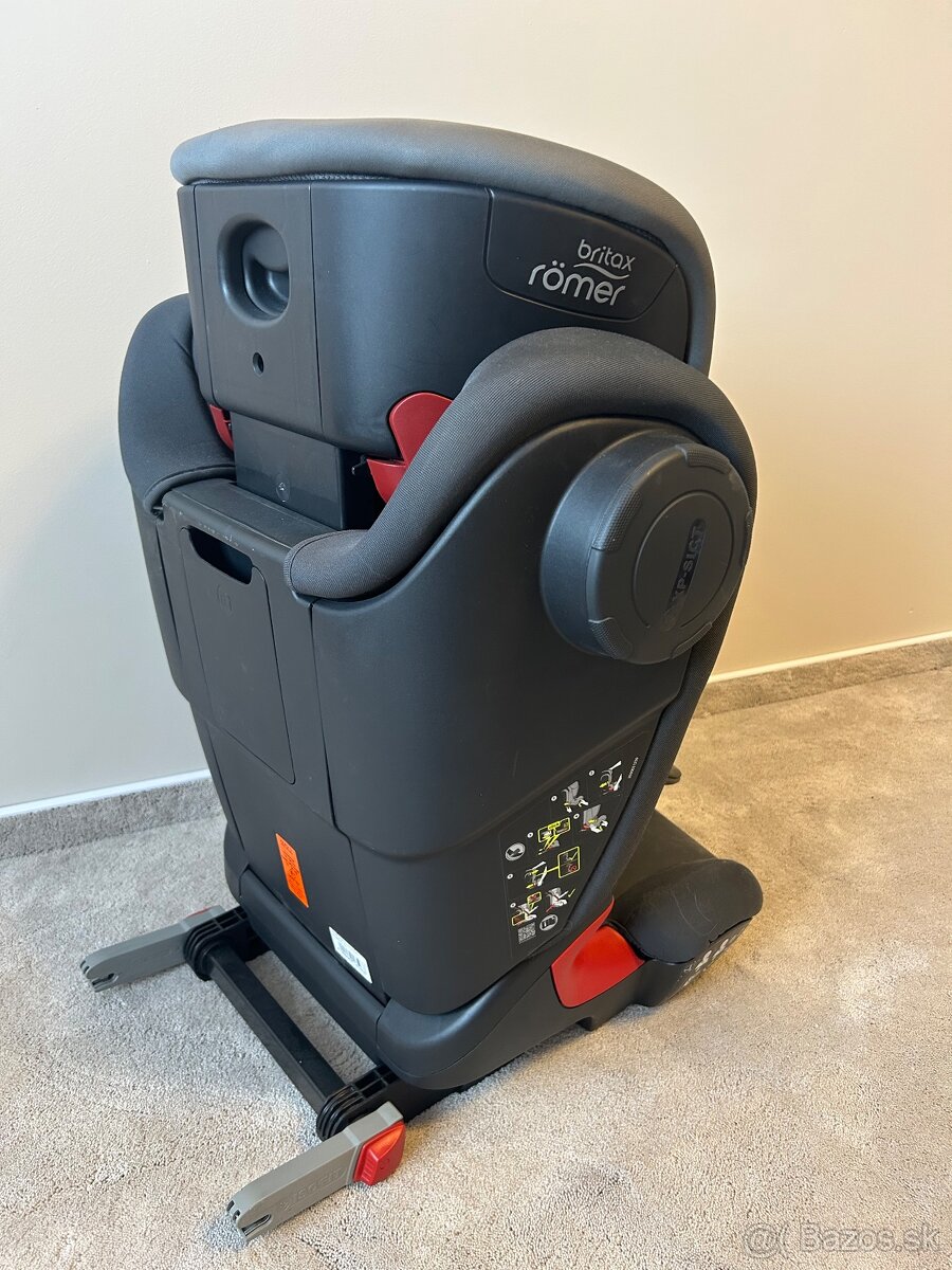 autosedačka Brirax Römer Kidfix S – 15–36 kg, Isofix