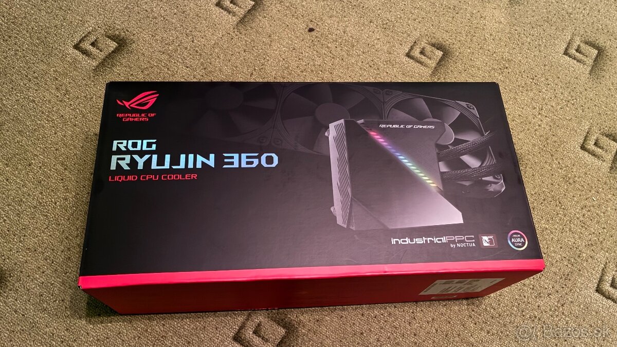 Predam vodne chladenie asus rog ryujin 360
