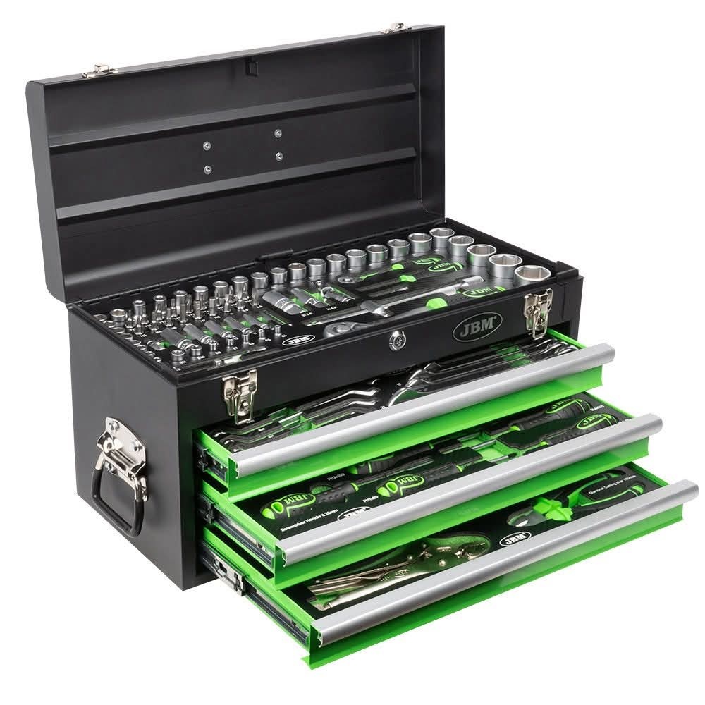 Profesionálny kovový box s náradím JBM (Premium Edition)