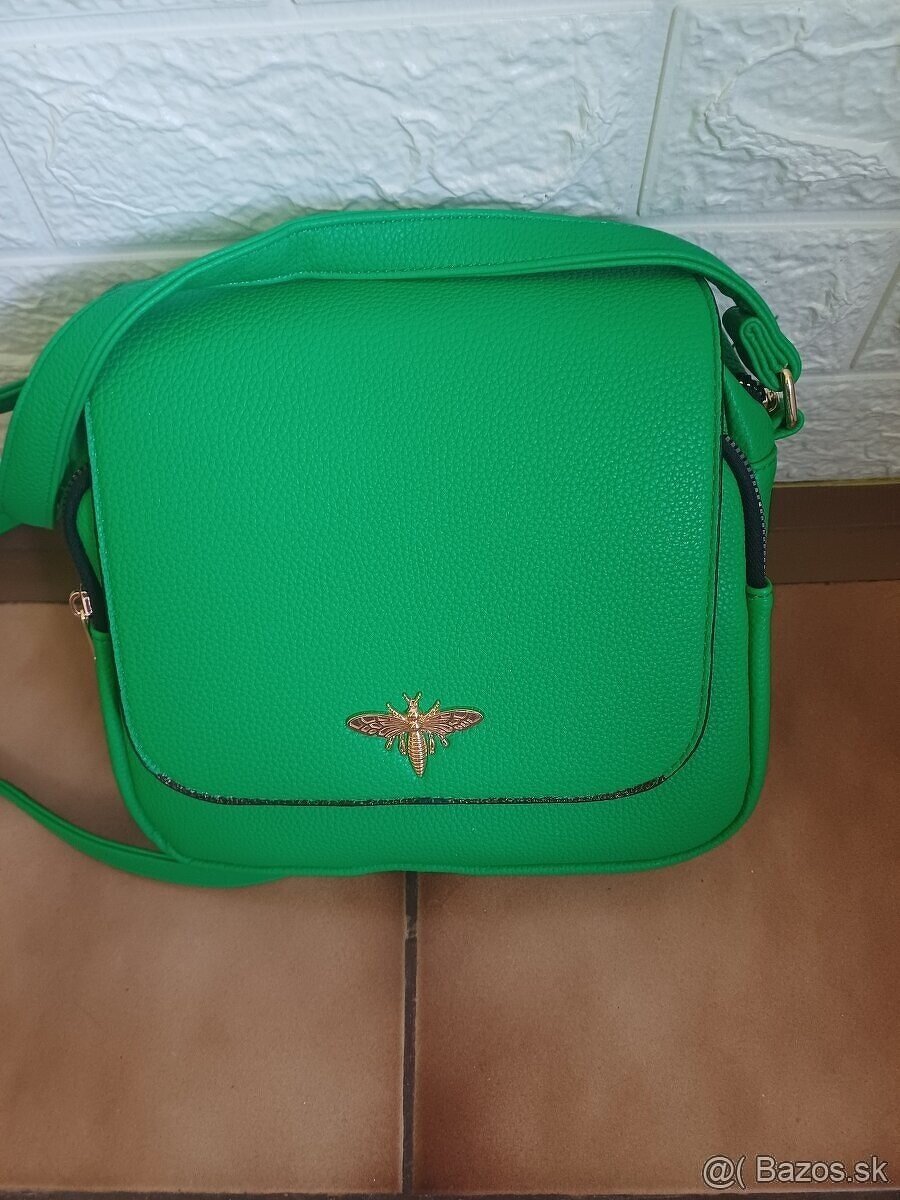Zelená kabelka-NOVÁ