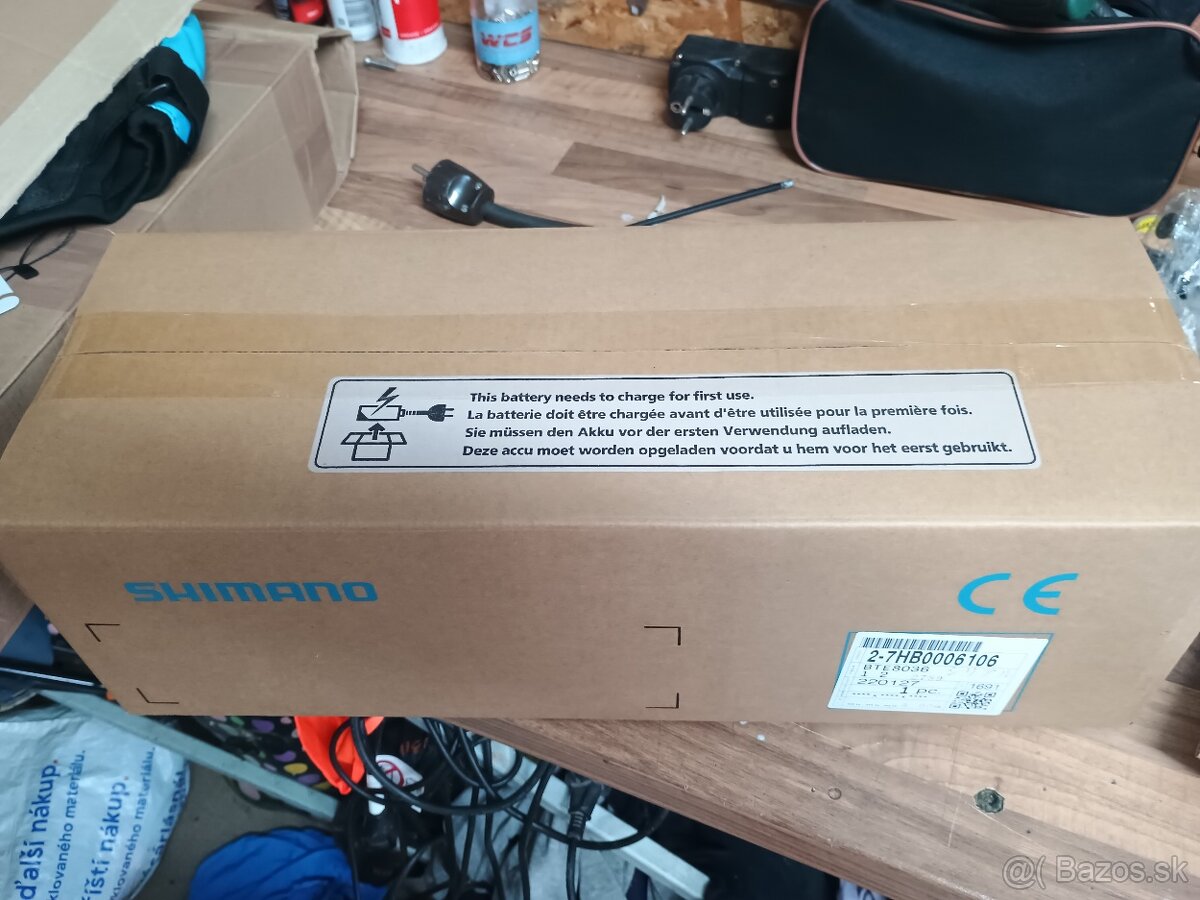 Nová bateria Shimano Steps BT-E8036 630Wh