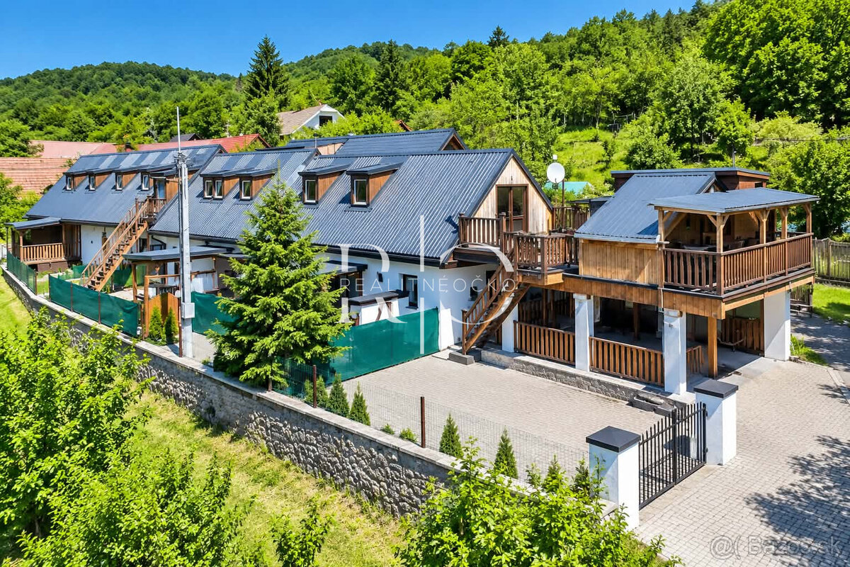 Apartmánový dom s 3-mi bytovými jednotkami okr. Banská Štiav