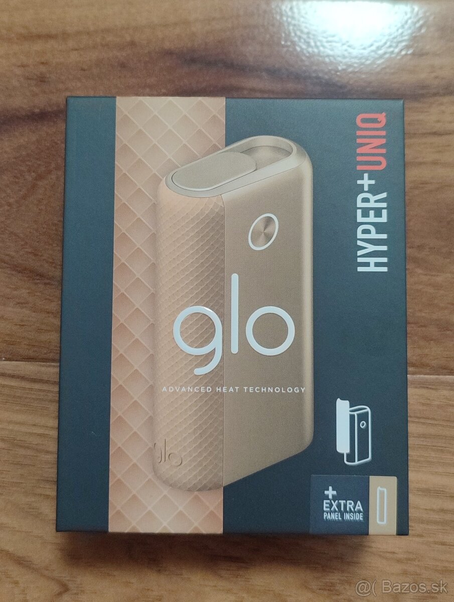 Elektricky nahrievač tabaku Glo™ hyper+ UNIQ- Zlatý