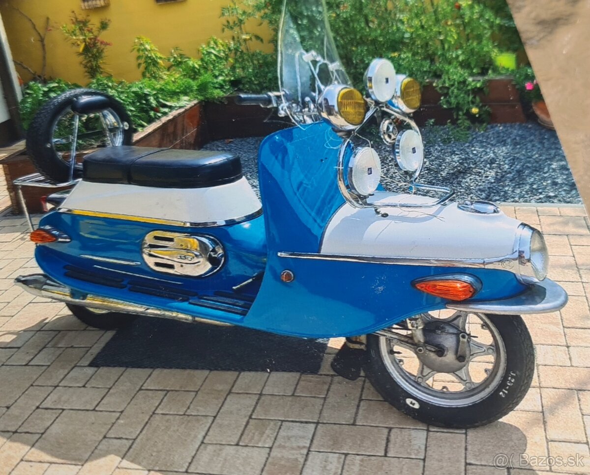 Skuter Prase CZ175 502.1 Filmova hviezda