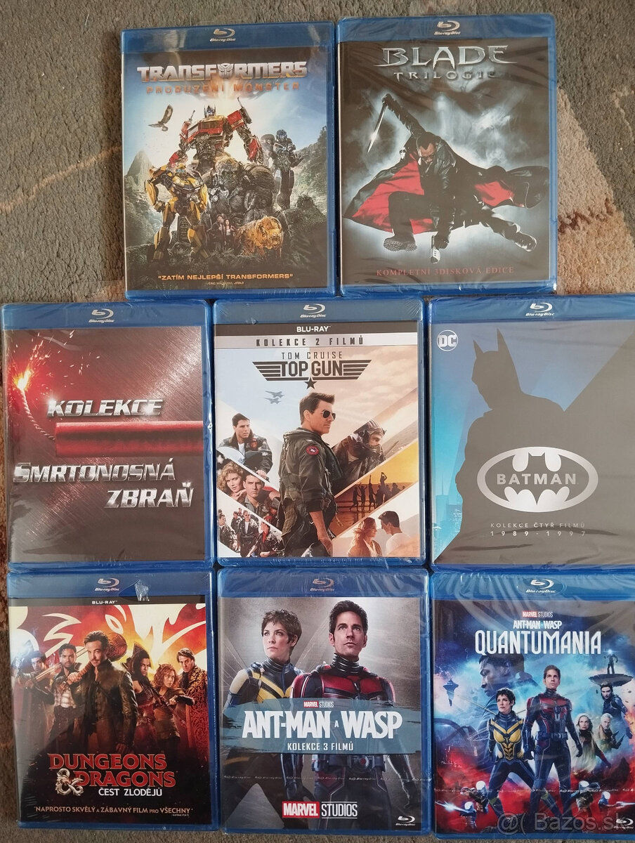 predam Bluray disky