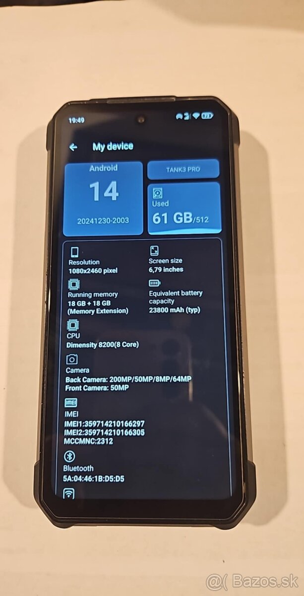 Tank 3 pro 18 GB