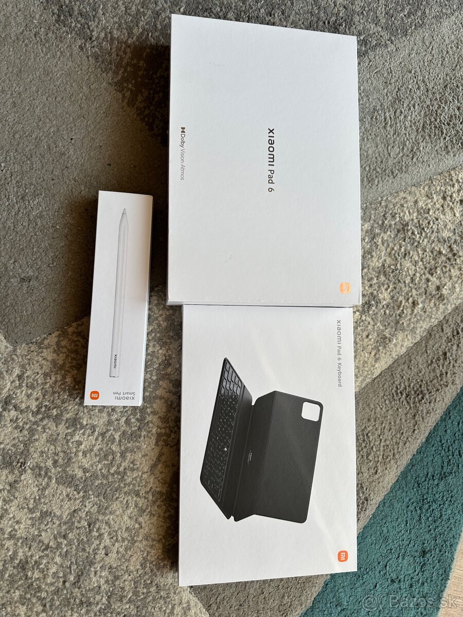 Xiaomi Pad 6 + Xiaomi Smart Pen + Xiaomi Keyboard Case
