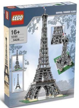 Lego 10181 Eiffel Tower 1:300 Scale