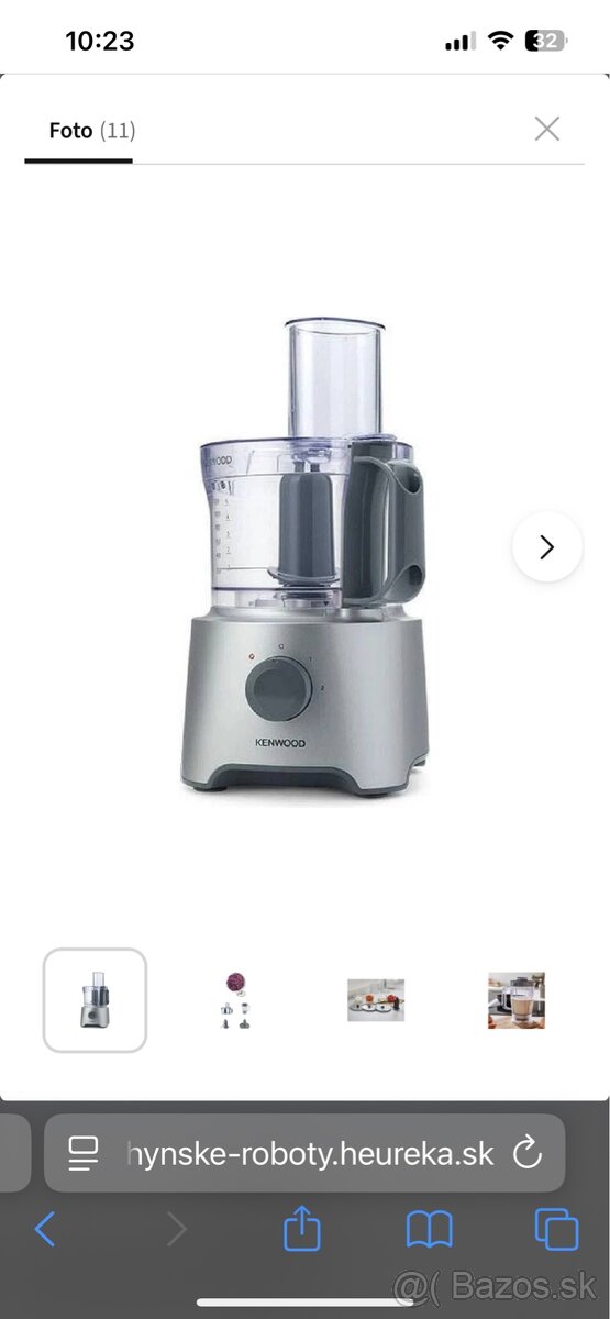 Mixér Kenwood Multipro Compact FDP301SI