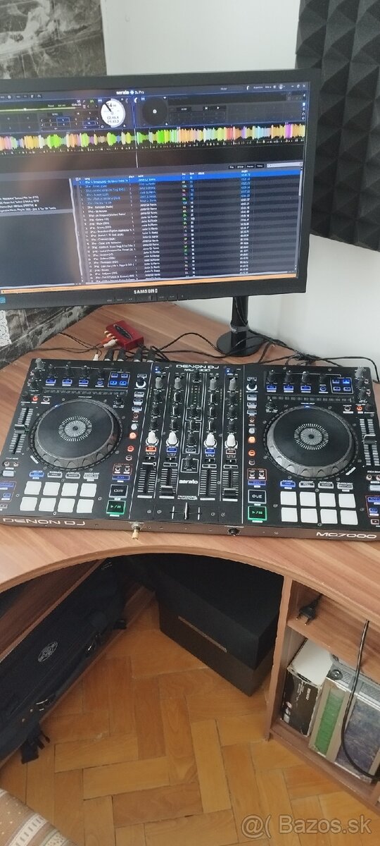 Predám DJ Konzolu Denon DJ MC 7000 + UDG CREATOR XL bag.