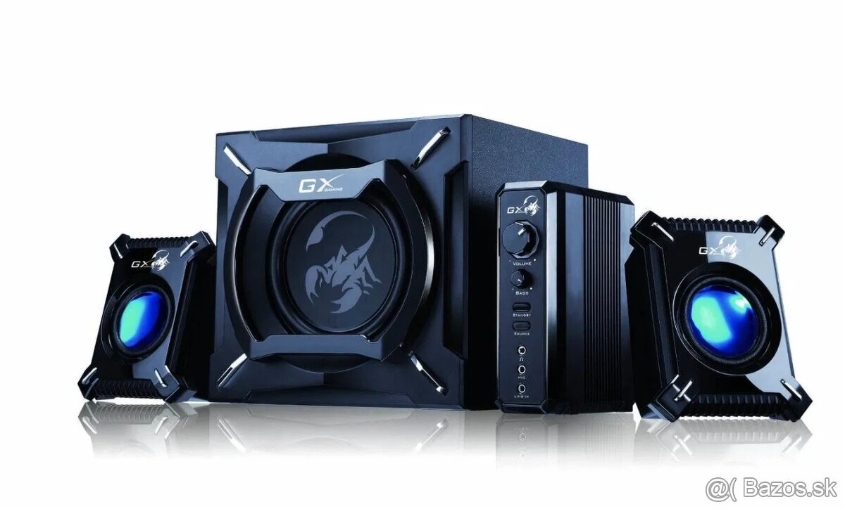 Predám reproduktory 2.1 gx gaming genius 120w