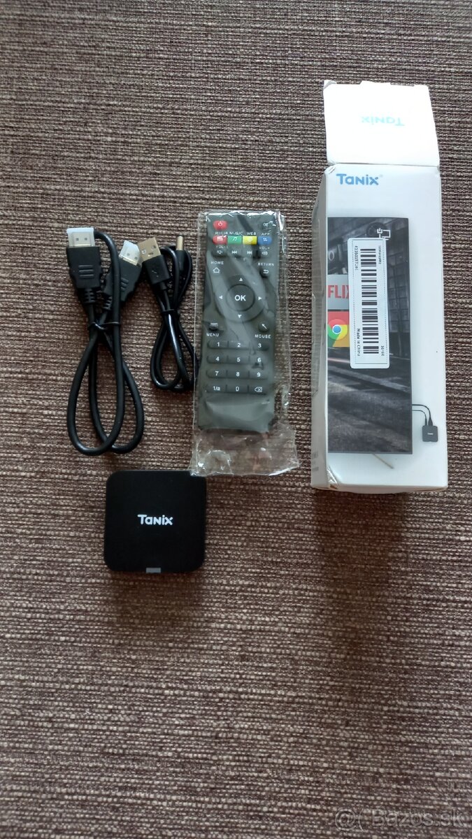 Android tv box Tanix, 4K, Android 10