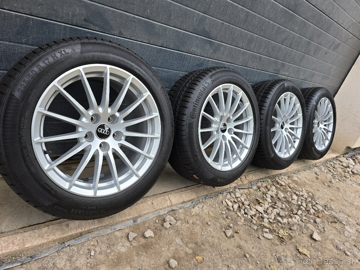 Zánovná Zimná Sada AUDI A5+Continental 225/50 R17